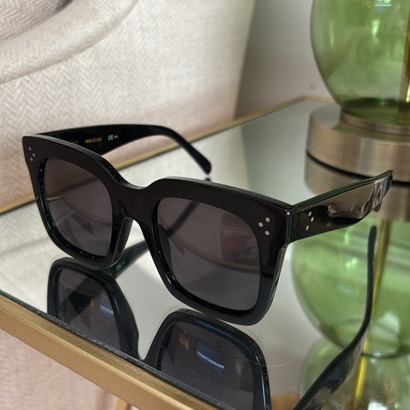 Celine 51 MM Oversized Square Sunglasses - Picture 2 of 4